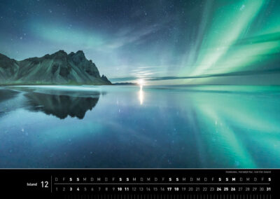 360° Island-Kalender 2022 - Dezember