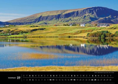 360° Schottland-Kalender 2022 - September