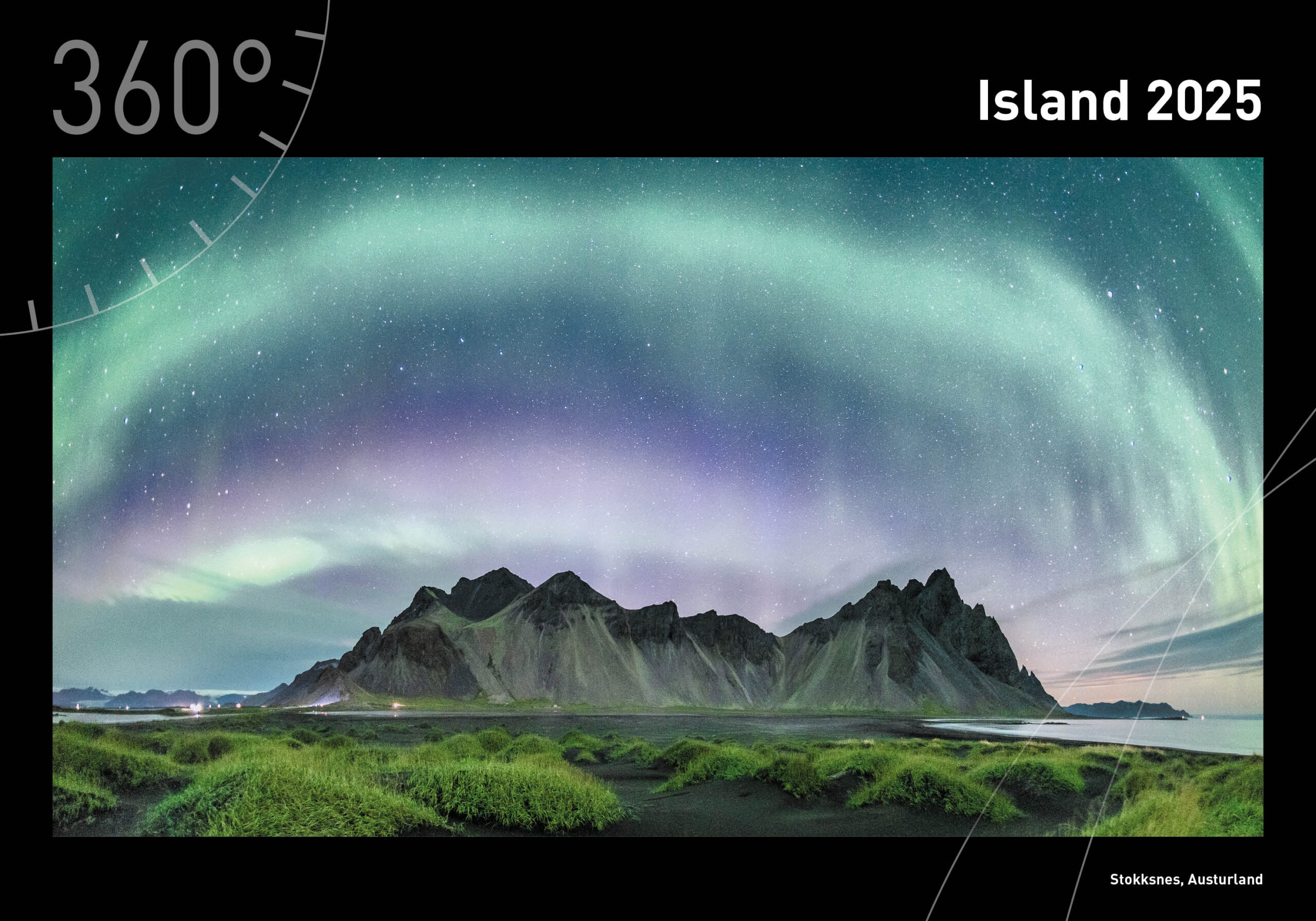 360 ° Island Premium Kalender 2025