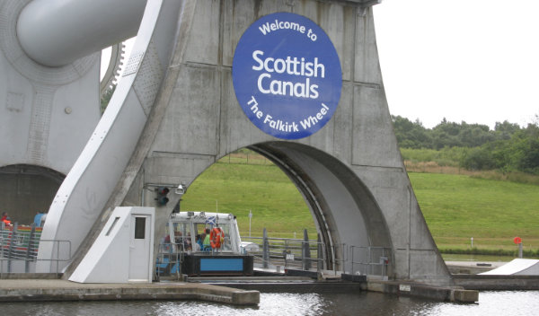 Falkirk Wheel - Schiffshebewerk