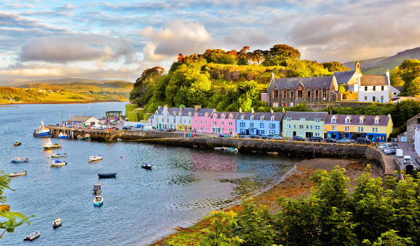 Im Hafen von Portree - Isle of Skye
