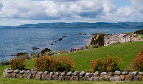 Blackwaterfoot - Isle of Arran - Ausblick auf Kintyre