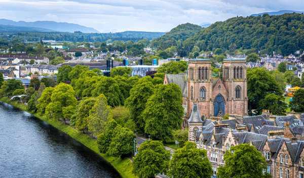 Blick auf Inverness